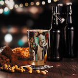 Art the Clown: Have you heard this one? Pint Glass for Horror Fans