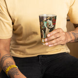 Art the Clown: Have you heard this one? Pint Glass for Horror Fans