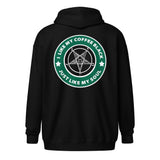 Black Coffee & Soul Unisex Zip Hoodie