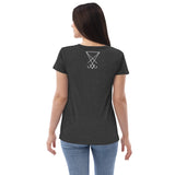 Black Phillip "Live Deliciously" Women’s v-neck t-shirt