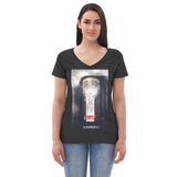The Ring VHS Cassette Tape Women’s v-neck t-shirt