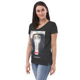 The Ring VHS Cassette Tape Women’s v-neck t-shirt