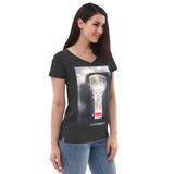 The Ring VHS Cassette Tape Women’s v-neck t-shirt