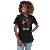 Black Phillip "Live Deliciously" Women's T-Shirt