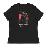 Black Phillip "Live Deliciously" Women's T-Shirt