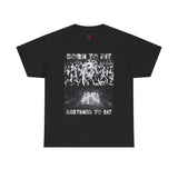 Born to Pit, Destined to Sit T-Shirt | Mosh Pit Concert Humor Tee | 4 Colors