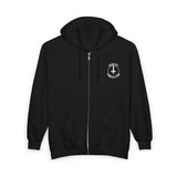Samhain – Initium Zip Hoodie | Horror Punk | Glenn Danzig | Black | S–5XL