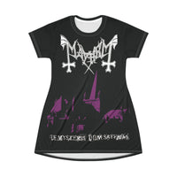 Mayhem - De Mysteriis Dom Sathanas T-Shirt Dress