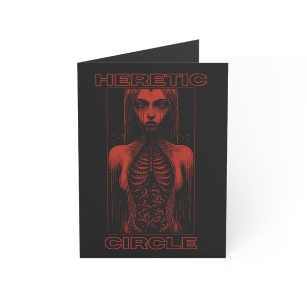 Heretic Girl Greeting Cards (1, 10, 30, and 50pcs)