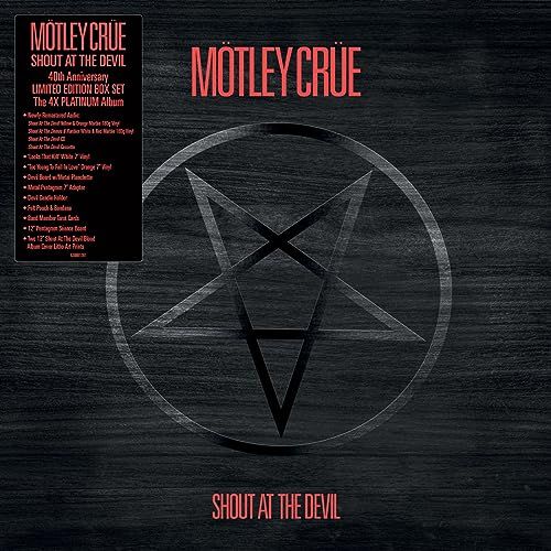 Mötley Crüe - Shout At The Devil (40th Anniversary Box Set) (Colored Vinyl, Orange, Yellow, Red, White)