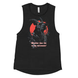 Black Phillip "Live Deliciously" Ladies’ Muscle Tank