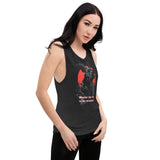 Black Phillip "Live Deliciously" Ladies’ Muscle Tank