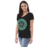 Black Coffee  Women’s v-neck t-shirt