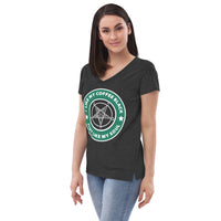 Black Coffee  Women’s v-neck t-shirt